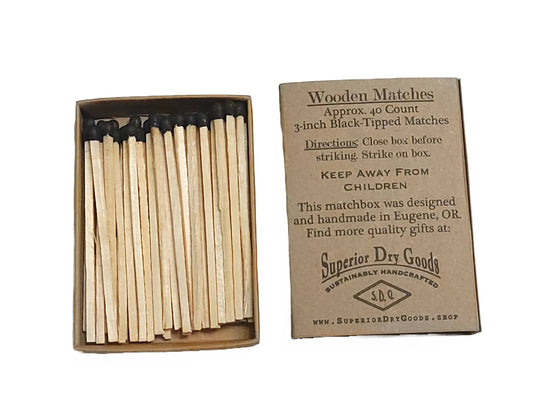 "Smokey Says..." Handmade Decorative Matchbox