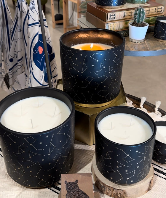 Starry Night Constellation Candle